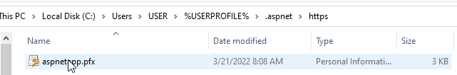 通過 HTTPS 除錯 dockercompose Visual Studio ASP.NET Core 2.2 出現錯誤