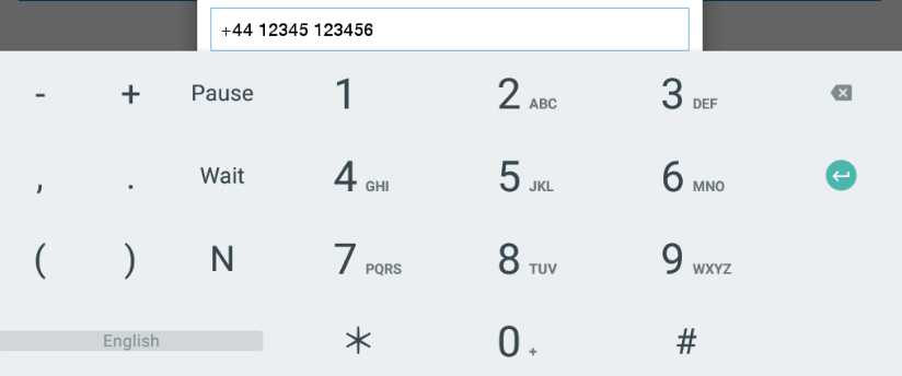 添加電話號碼時,我可以讓 Android 隱藏鍵盤上的“N”、“Wait”和“Pause”鍵嗎?