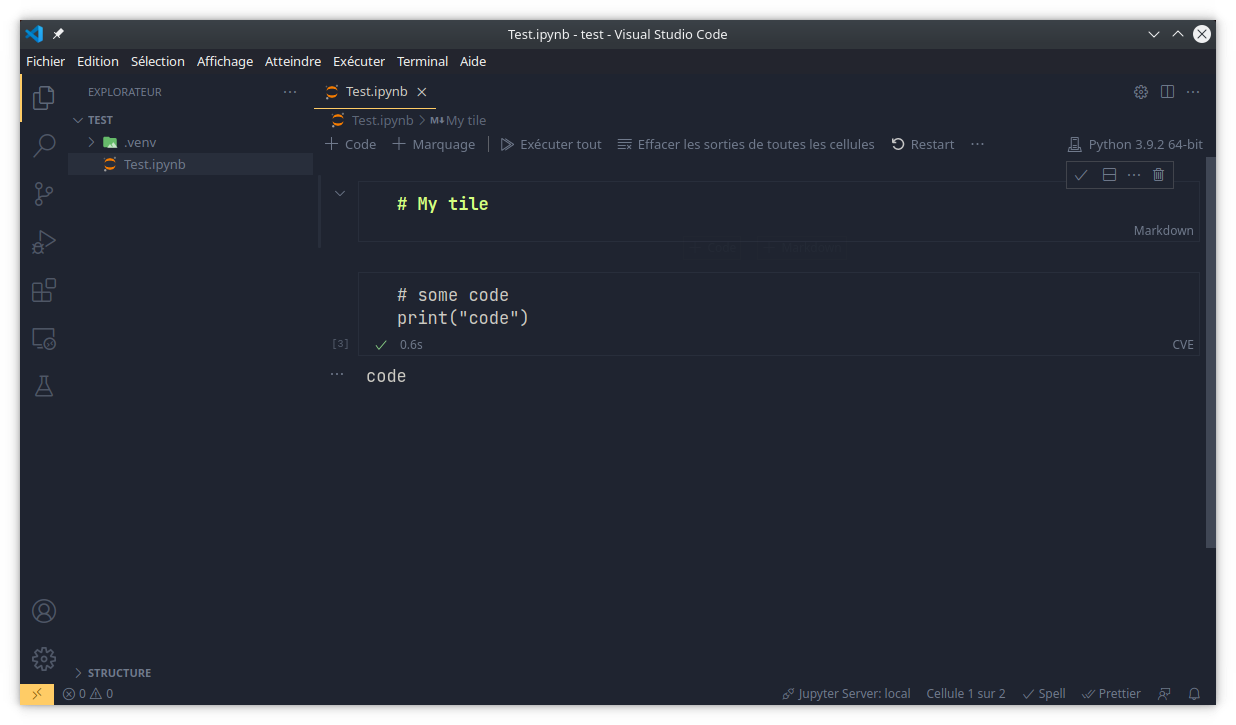 如何在 Visual Studio Code 中洗掉或更改 jupyter notebooks pdf 的標題?