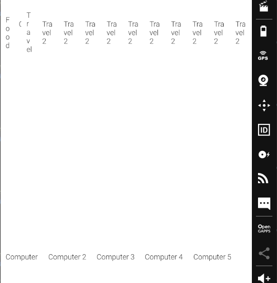 在 Xamarin 的 ScrollView 中使用 Frame 時如何顯示 2 行