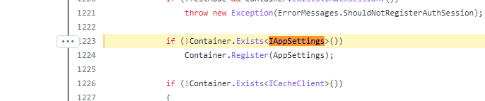 ServiceStack IAppSettings 尚未準備好，如果在建構式中使用會導致 NULL 參考例外