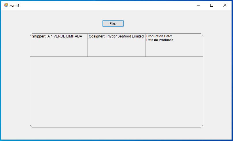 如何使用 Drawing Vb.net 創建和列印表格