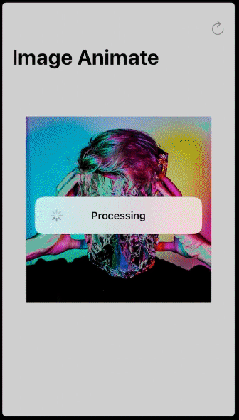 如何將 UIImage 從上到下緩慢轉換以將過濾器應用于影像？