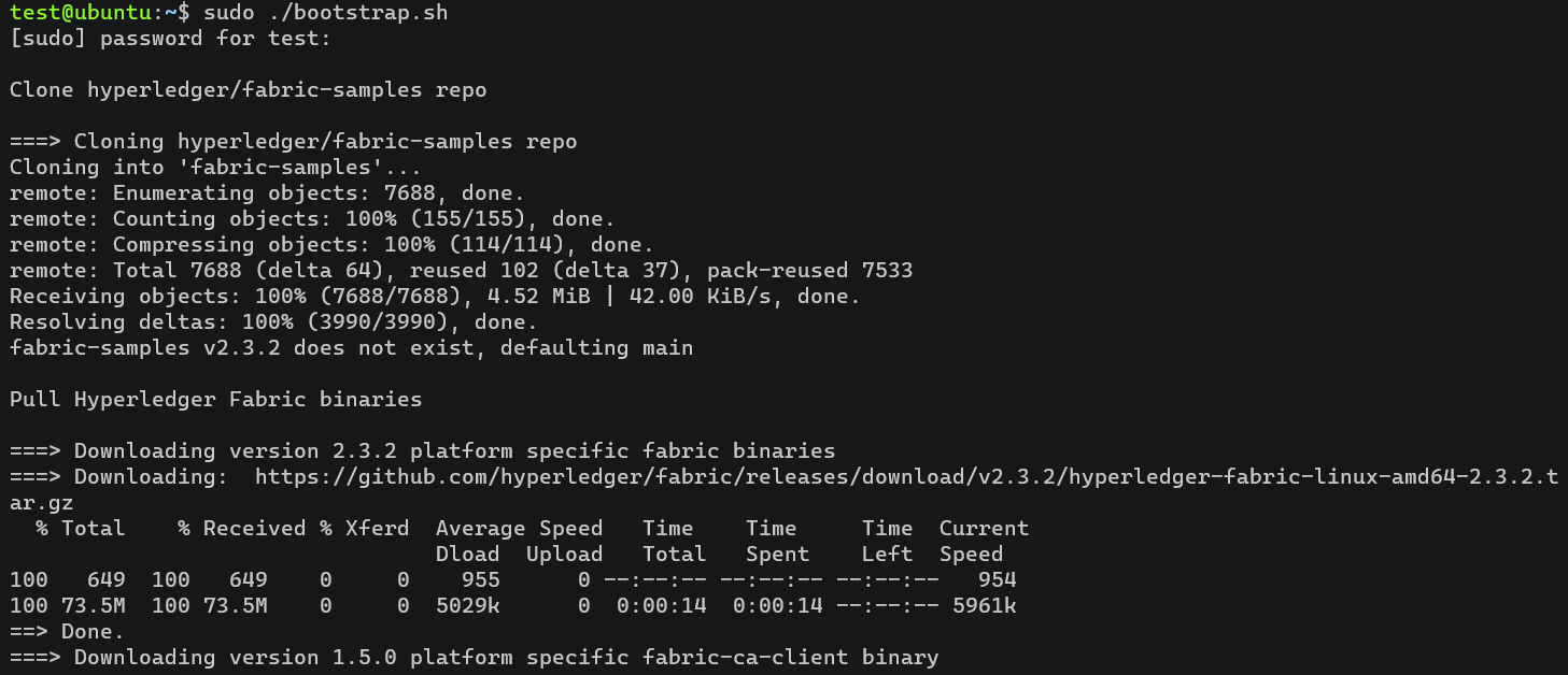 sudo ./bootstrap.sh