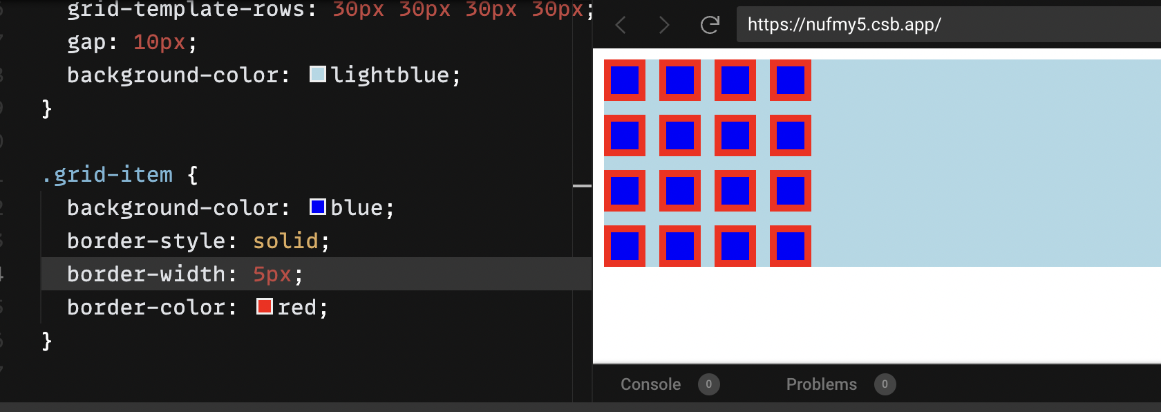 將 Javascript 與 CSS 網格一起使用