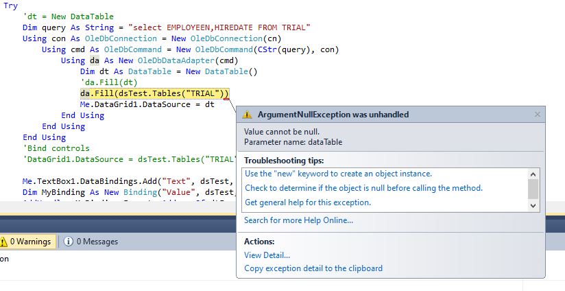 無法系結到 DataSource 上的屬性或列。VB.net