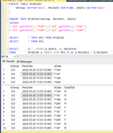 帶有 DateTime 的 INNER JOIN SQL 回傳多條記錄