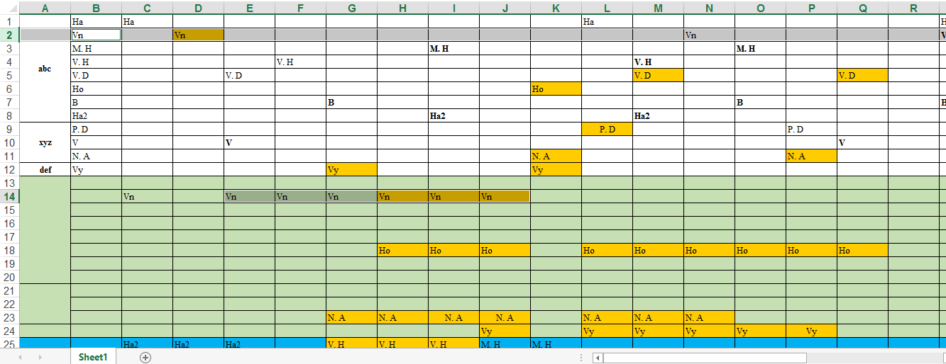 條件移動回圈 - VBA excel
