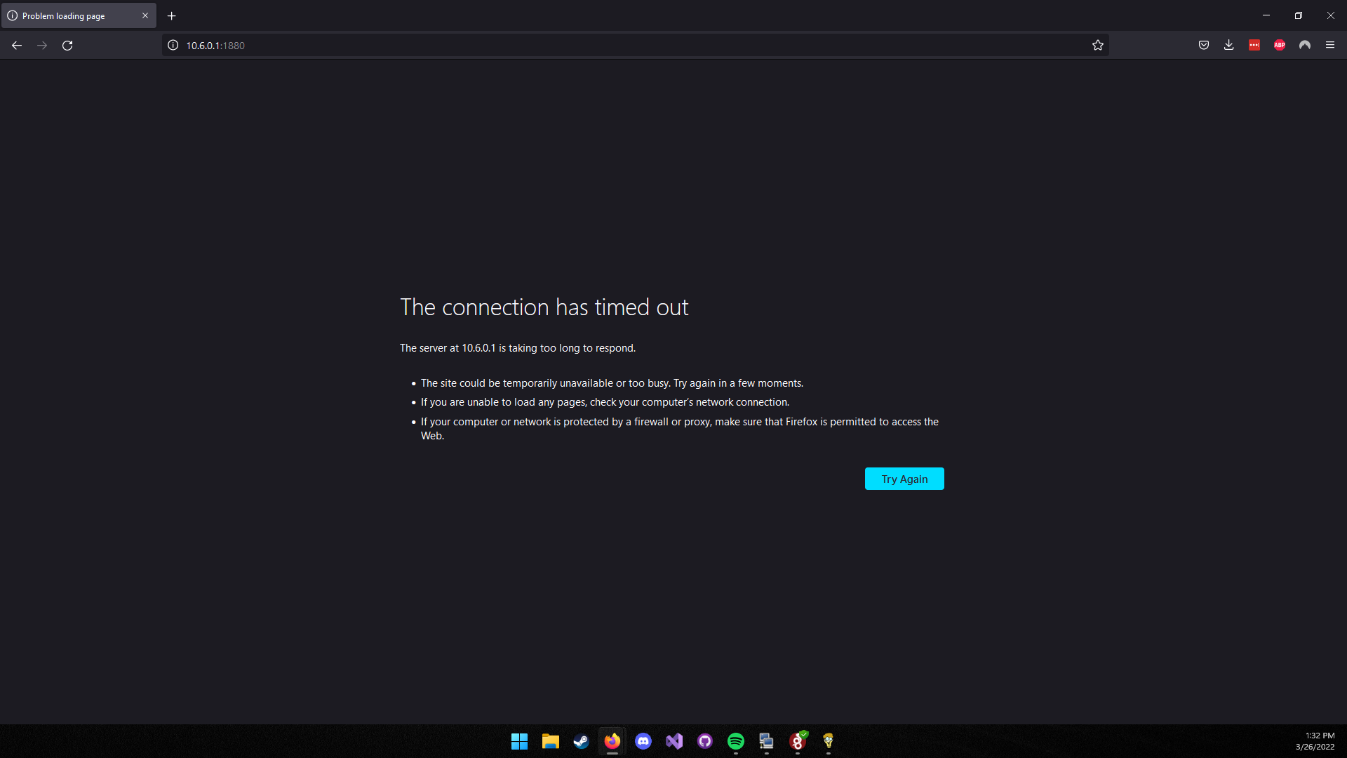 無法在 Vultr 機器上訪問 Node-Red 網頁