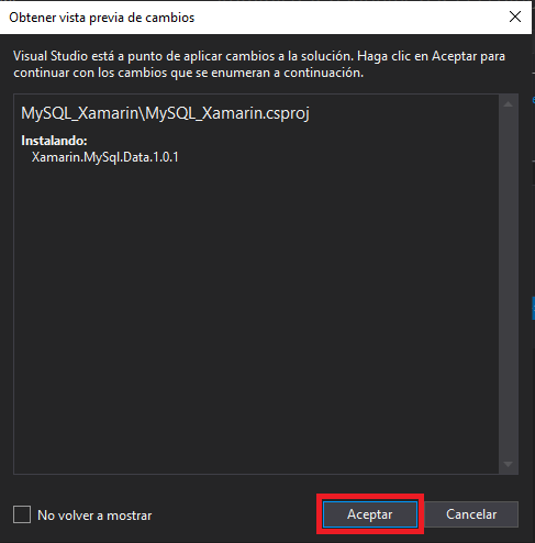 我可以使用 MySQL 資料庫使用 Xamarin 創建跨平臺應用程式嗎?