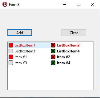 FMX TListboxItem 不顯示字體顏色變化