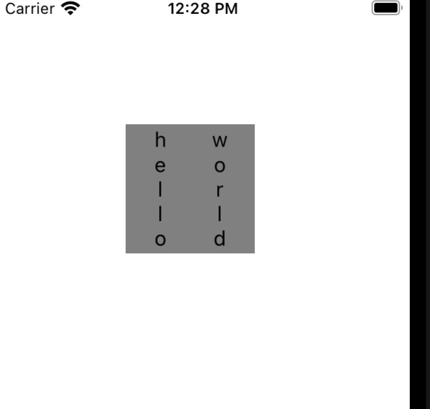 coretext自定義字體垂直繪制顯示不正確