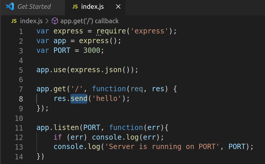 無法從 ExpressJS 中檢索回應