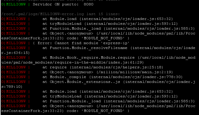 Nginx 錯誤:“您要查找的頁面暫時不可用”。我無法在我的服務器中部署 NodeJS。怎么修?