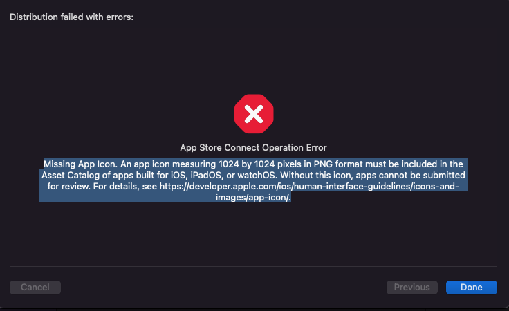 如何正確更新舊 Swift 專案中的 Assets.xcassets,添加新支持并為 iOS 15.0 設備部署部署?