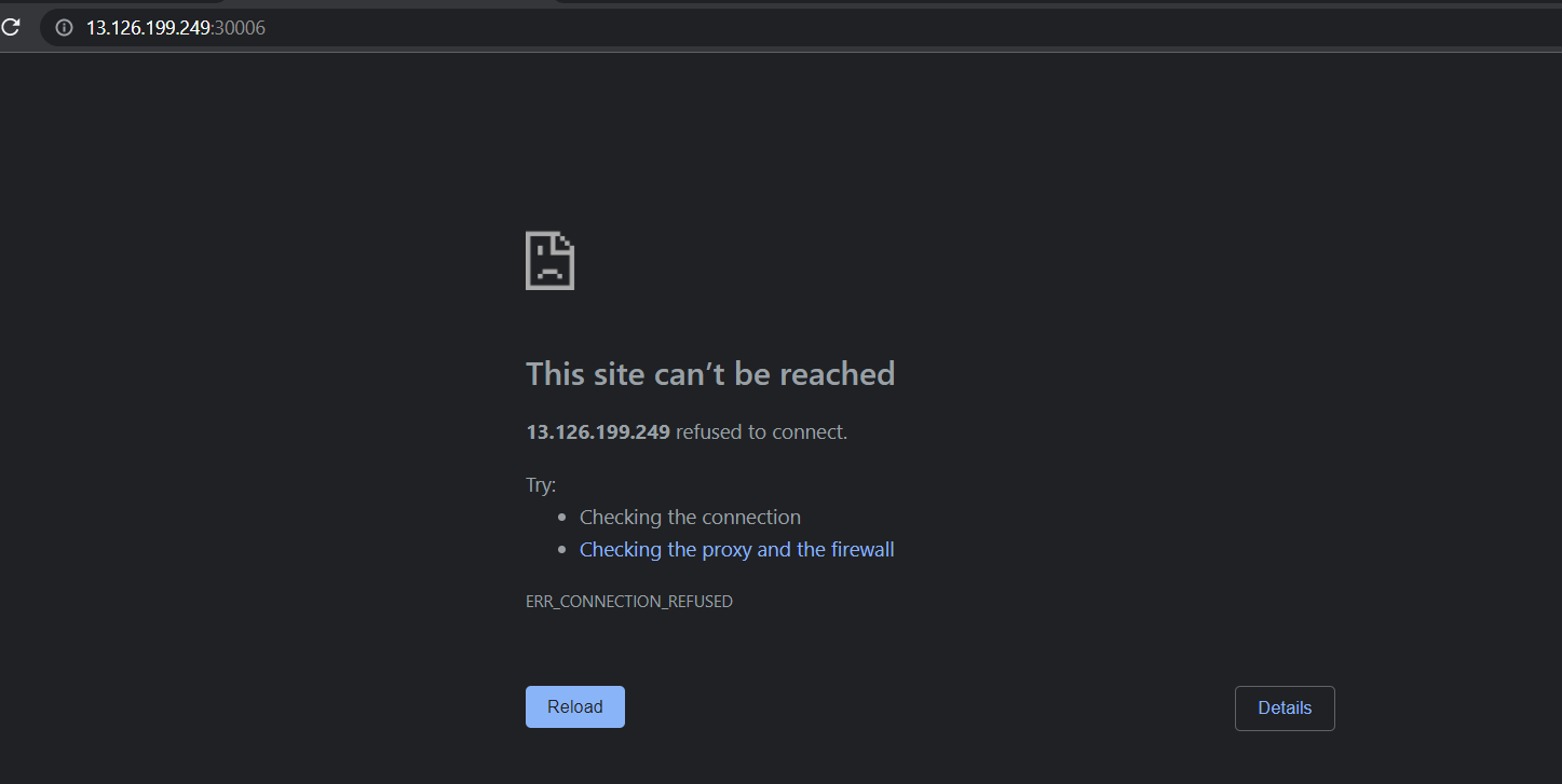 Java/Micronaut 的 Kubernetes 部署錯誤：ERR_CONNECTION_REFUSED
