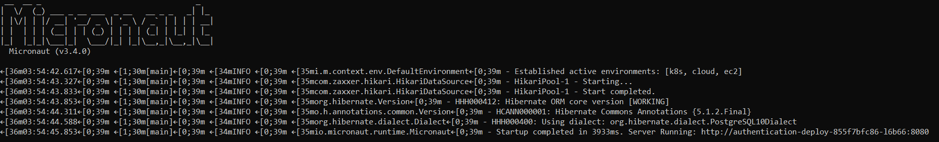 Java/Micronaut 的 Kubernetes 部署錯誤：ERR_CONNECTION_REFUSED