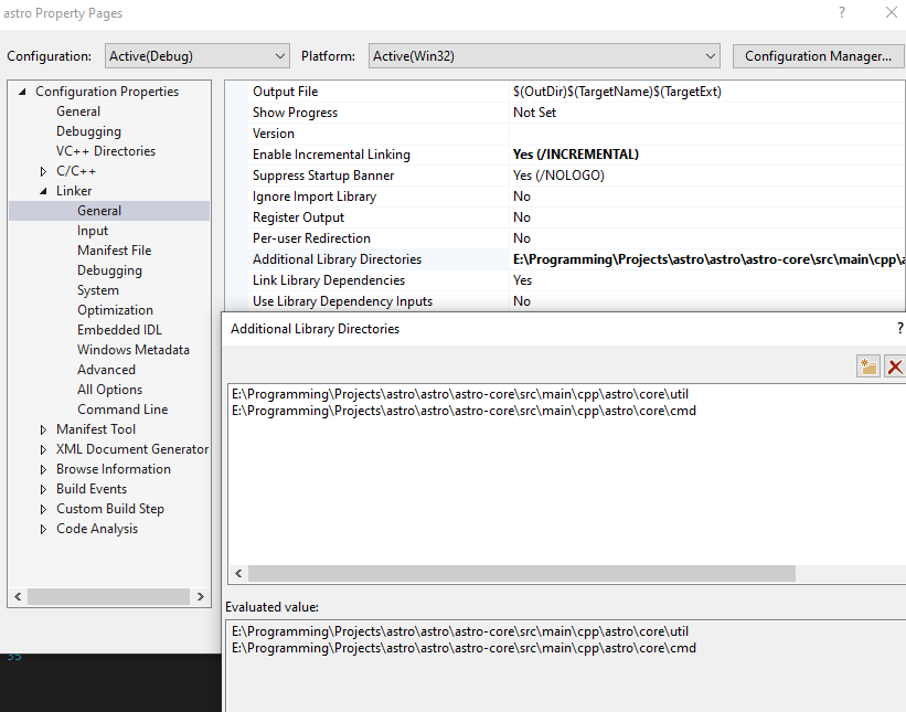 Visual Studio 拋出 LNK2019 和解決方案缺少頭檔案/源檔案
