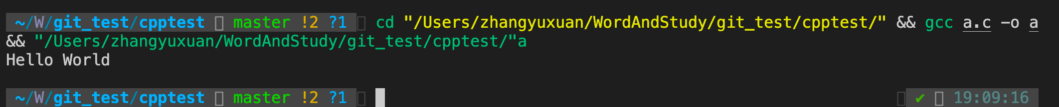 為什么在 VScode 中使用 Code Runner 執行的結果與在 shell 中執行的結果不同?