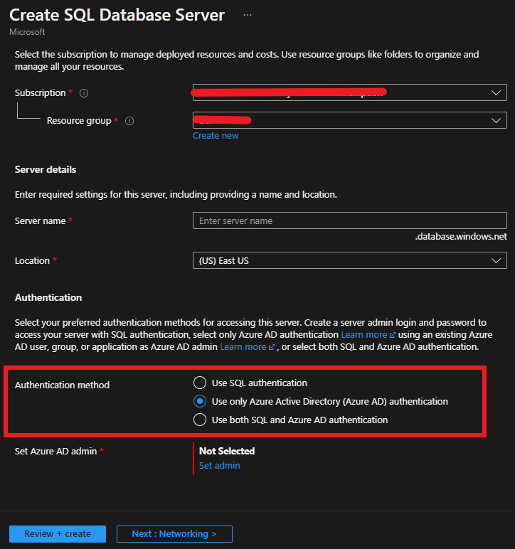 如何在 SQL Server 中配置 Azure AD 進行身份驗證?