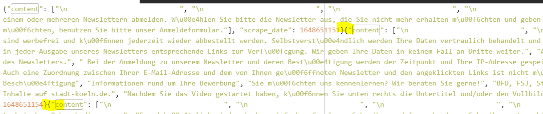 如何使用 Scrapy 將抓取的資料匯出為可讀的 json