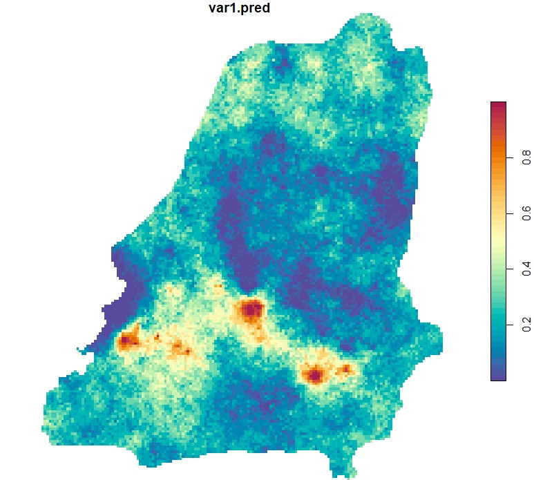 在ggplot2中設定連續色標