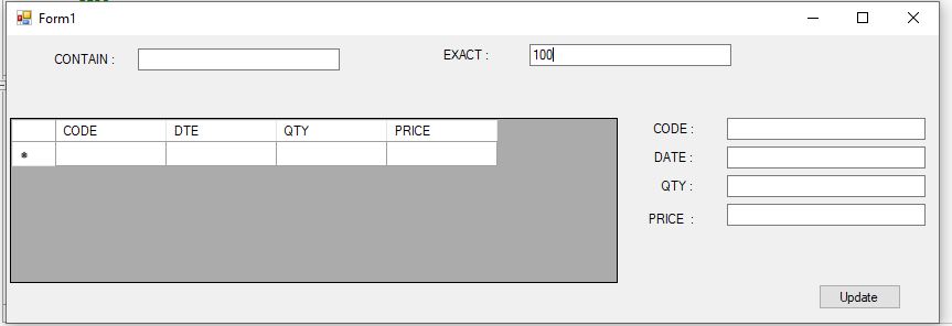 如果在 vb.net 中找不到代碼,則需要帶有 MessageBox 的文本框中的事件而不是 gridview 過濾器狀態