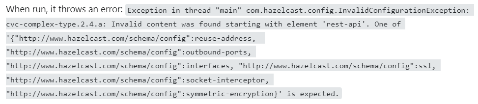 Hazelcast 啟用 rest-api