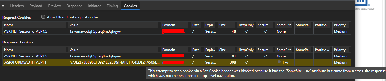 ASP.NET MVC 3 身份驗證 cookie 在 iF??rame 上不起作用
