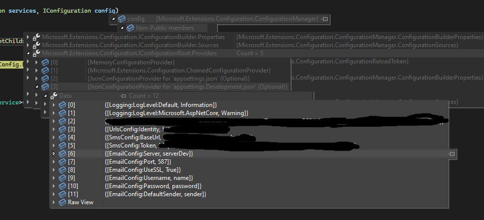 .Net 6 config.GetSection() 未按預期運行