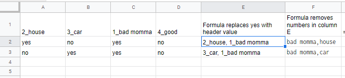 當Google表格中的答案是肯定時,如何自定義加入的標題值的順序
