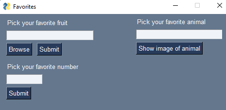 如何在 PySimpleGUI 中水平而不是垂直添加元素?
