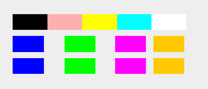 GridBagLayout 在按鈕/交錯/可變列之間添加空間?