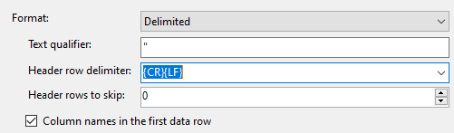SSIS - 如何僅使用 1 個文本限定符匯入 csv
