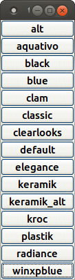 在 Class、Tkinter、ttkThemes、ThemedTk Python 中使用時如何更改整個應用程式的主題