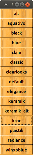 在 Class、Tkinter、ttkThemes、ThemedTk Python 中使用時如何更改整個應用程式的主題