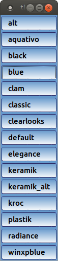 在 Class、Tkinter、ttkThemes、ThemedTk Python 中使用時如何更改整個應用程式的主題