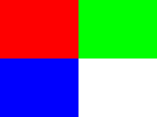 用 numpy.ndarray 手動構造影像,而不是 cv2.imread()