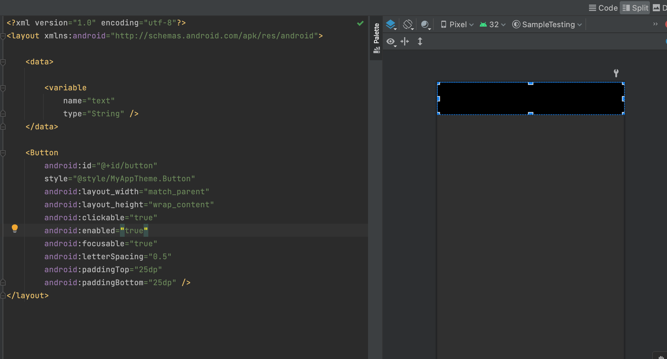 樣式不適用于 Kotlin