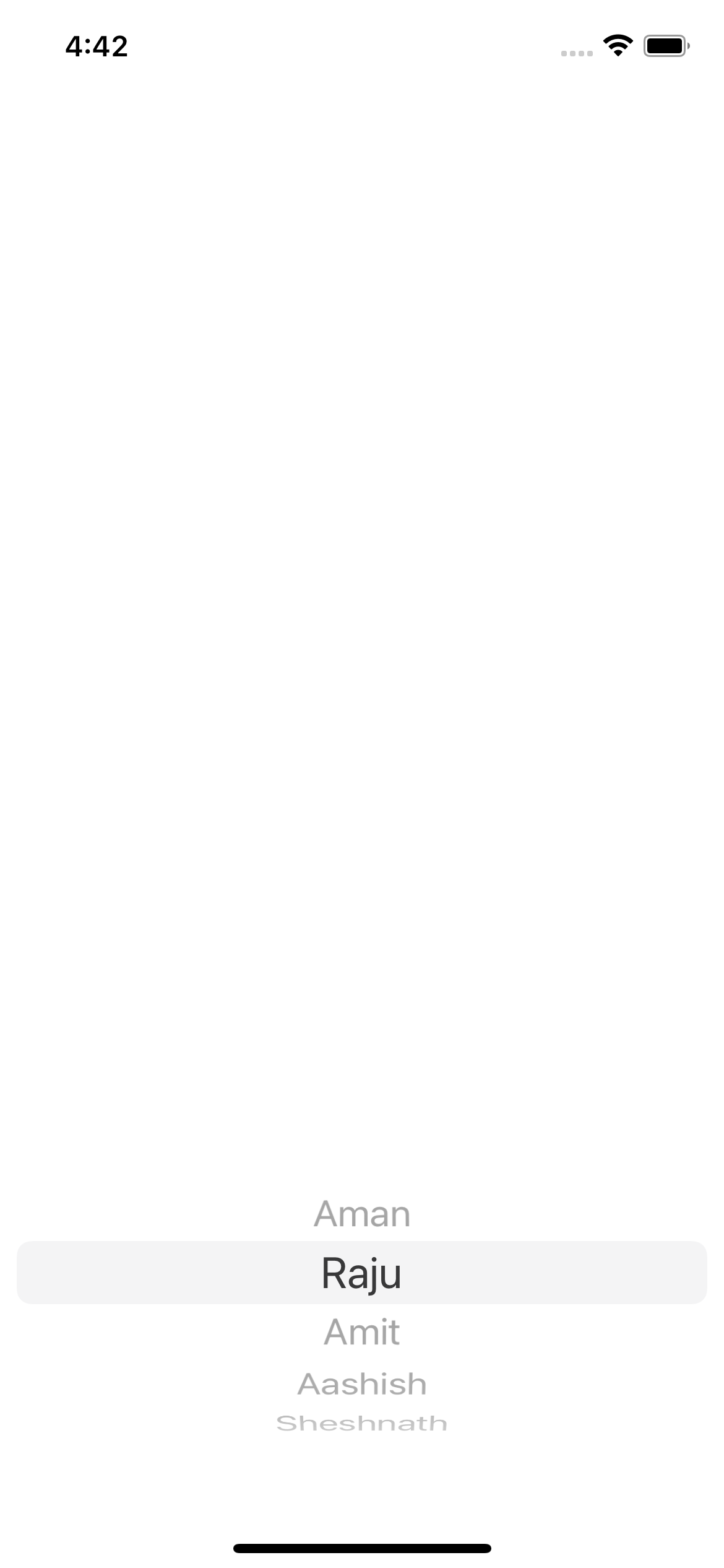 uipickerview 型別的值沒有成員文本
