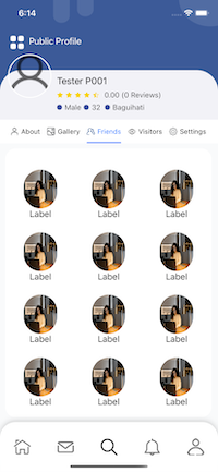 如何在所有 iPhone 螢屏尺寸的 Collectionview 單元格中快速顯示三個圓形影像