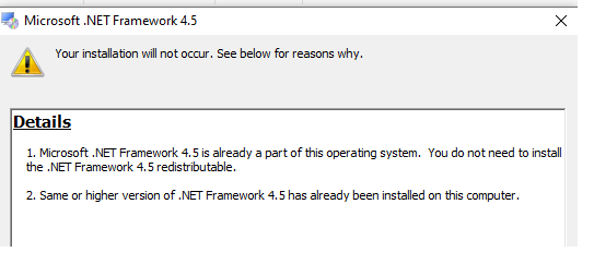 .NET 4.5 專案未在 Visual Studio 2022 中編譯