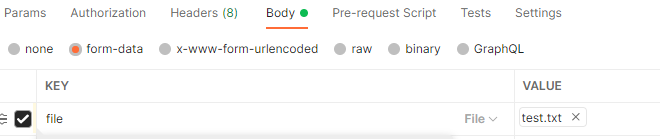 通過 Postman 將檔案上傳到 ASP.NET Core API 時出現錯誤 415