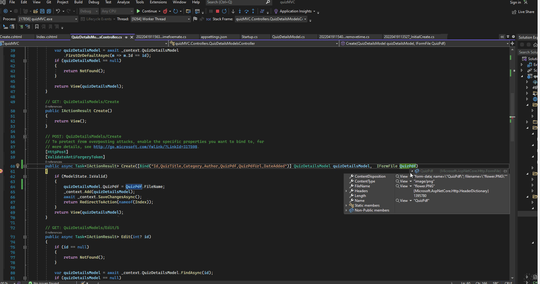 IFormFile 在 ASP.NET Core 3.1 MVC 中始終為空