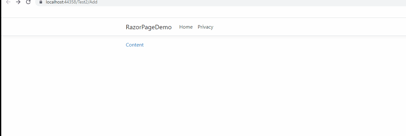 在 Cshtml Razor 頁面中單擊 A 標記或鏈接時打開 Html 頁面