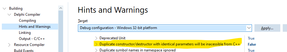 {$WARN DUPLICATE_CTOR_DTOR OFF} 從 Dpk 檔案中洗掉