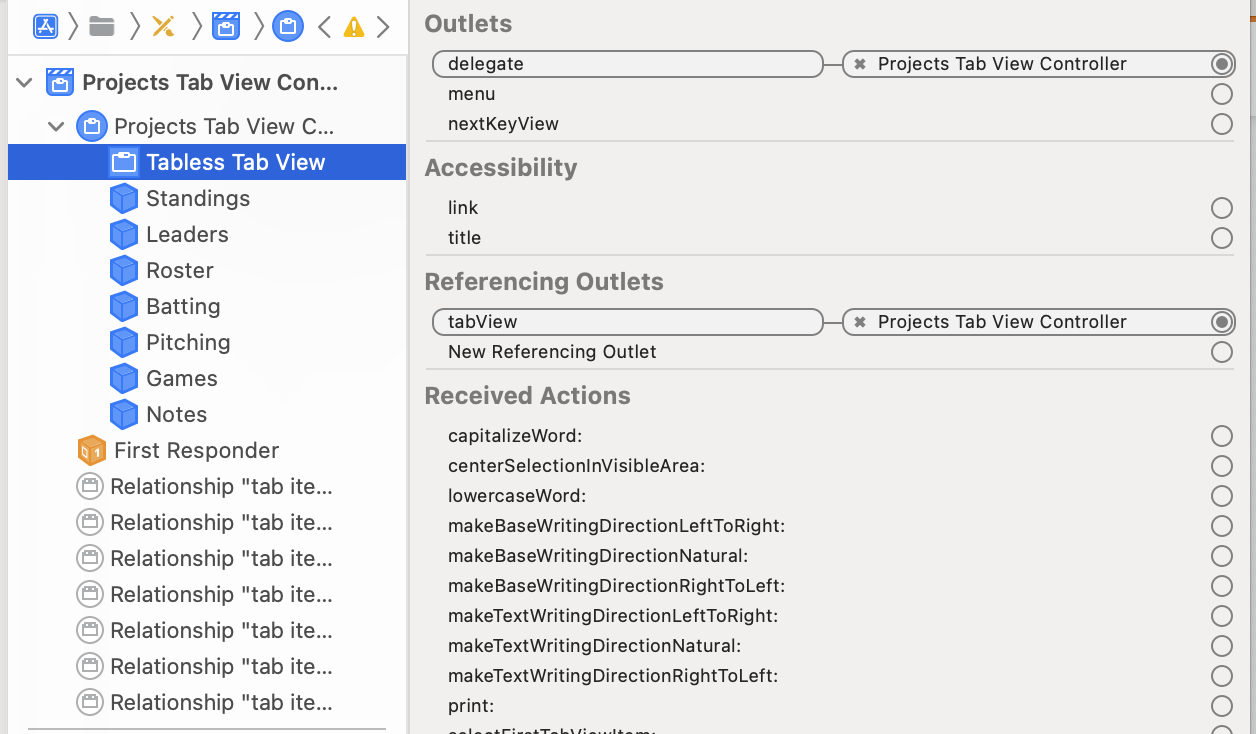 NSTabView 中嵌入的 NSCollectionView 崩潰中的神秘觀察者