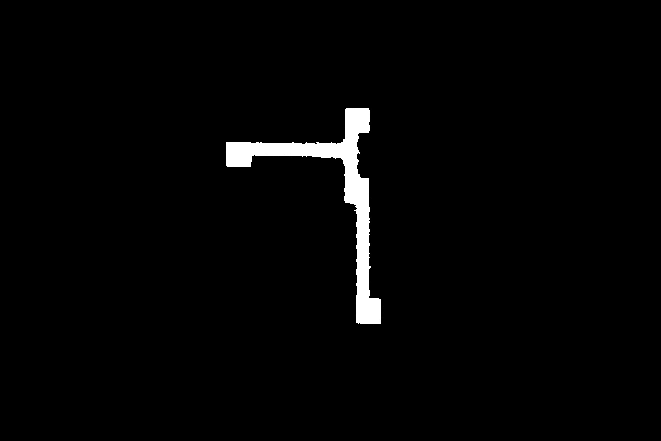 使用 OpenCV 檢測影像中的粗黑線