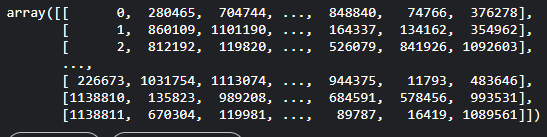根據索引陣列連接來自 DataFrame 的值