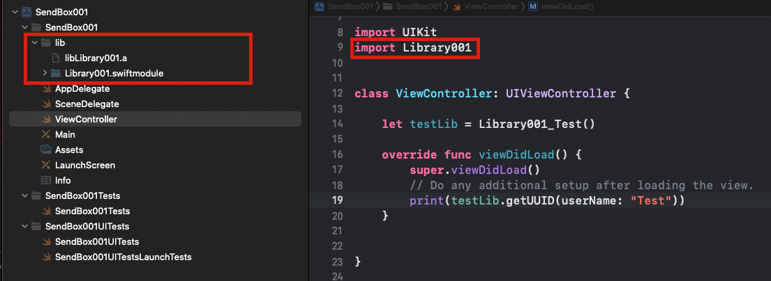 類訊息的接收者“**”是前向宣告錯誤。在 Objective-C 中使用 Swift 靜態庫